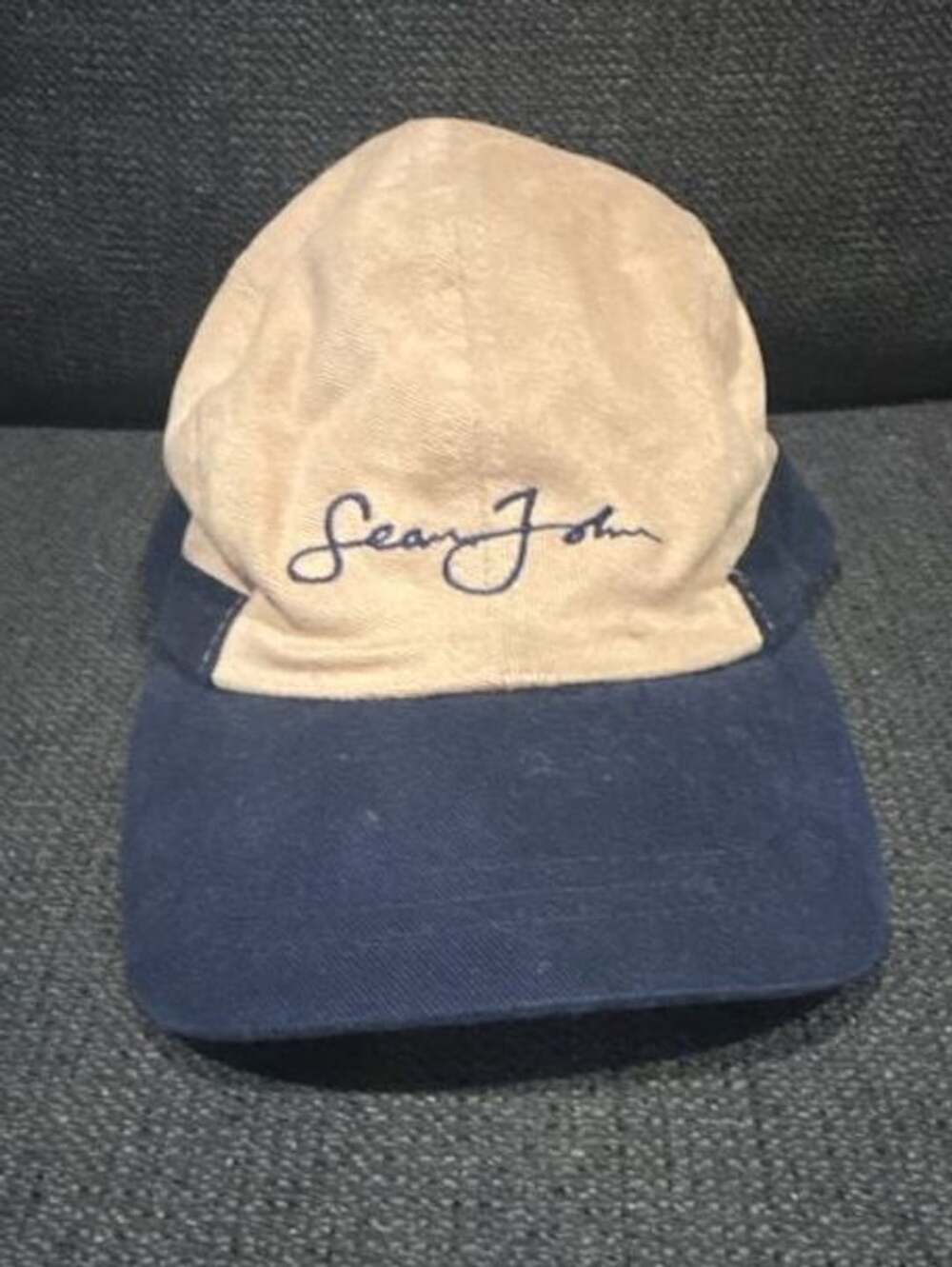 Sean John Cap Tan Blue Adjustable Hat